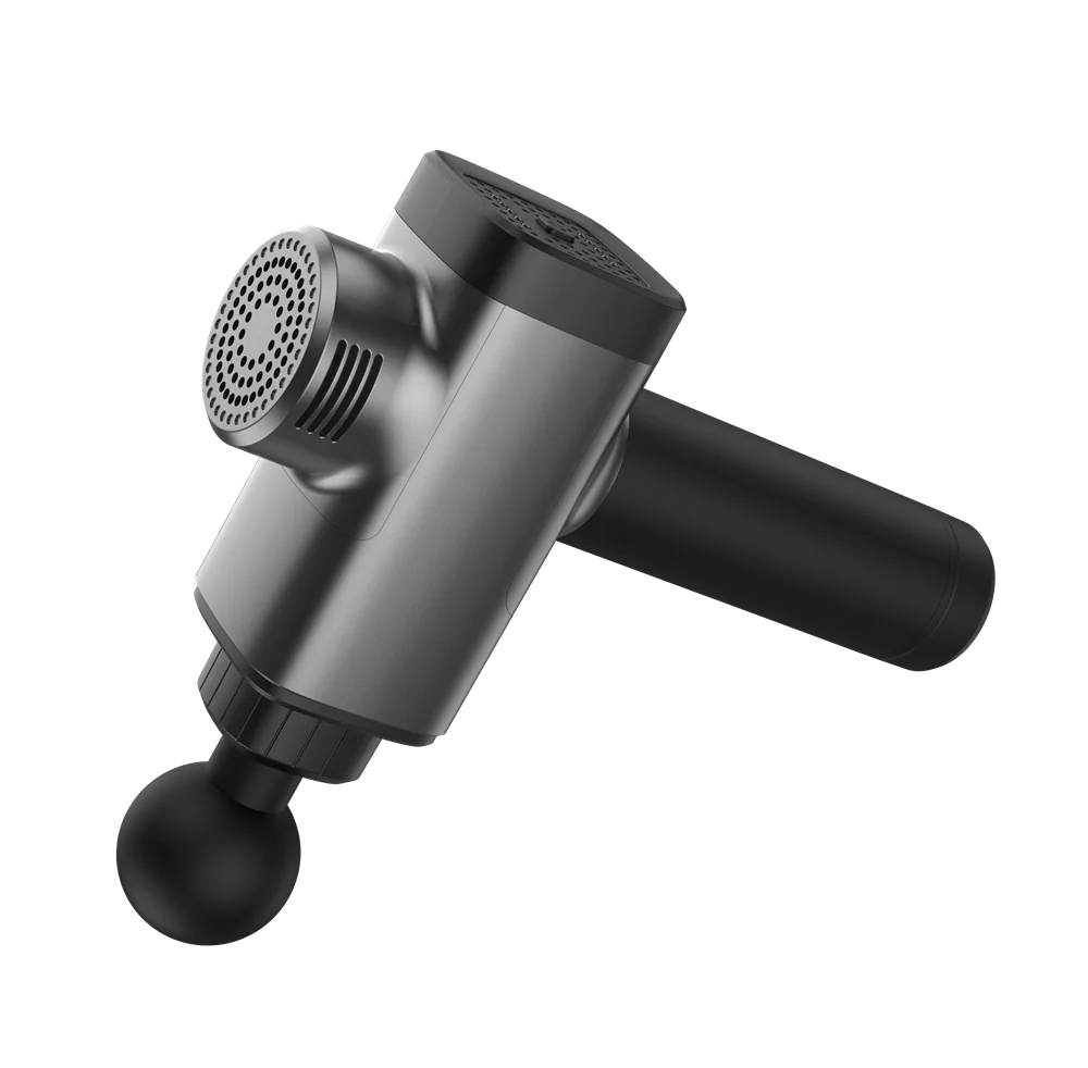 Deep Tissue Massage Gun — 5 Speed Settings, 12mm Stroke, 2600mAh Battery, Aluminum + ABS, 1-Year Warranty