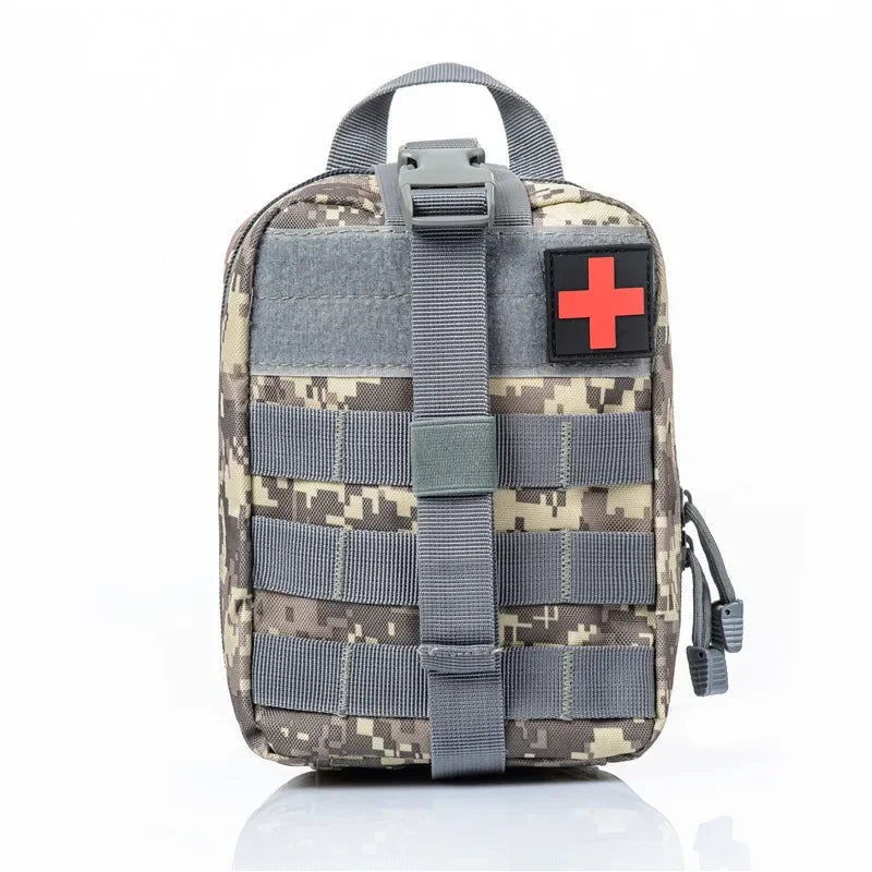 MOLLE IFAK Trauma Pouch — Tactical First Aid Bag for Camping, Hiking & Emergency Preparedness | Empty or Set