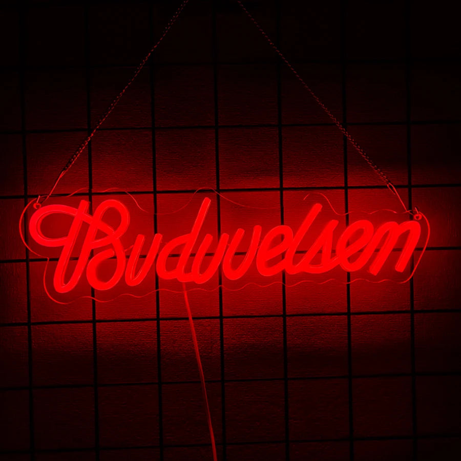 Beer Bar LED Neon Sign — USB-Powered, Wall Decor for Man Cave, Pub, Home Bar & Bedroom