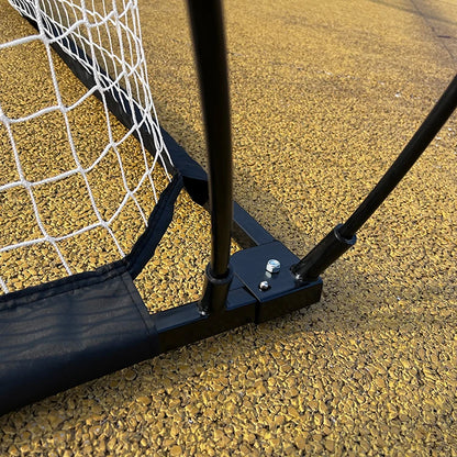 3x2m Portable Soccer Goal — Steel Frame, Polyester Net, Carry Bag, Quick Setup