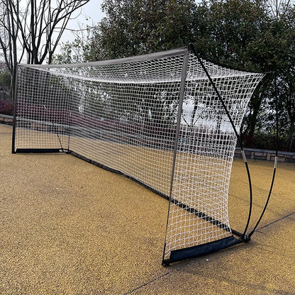 3x2m Portable Soccer Goal — Steel Frame, Polyester Net, Carry Bag, Quick Setup