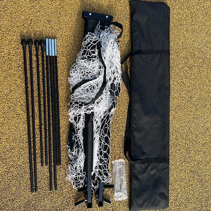 3x2m Portable Soccer Goal — Steel Frame, Polyester Net, Carry Bag, Quick Setup