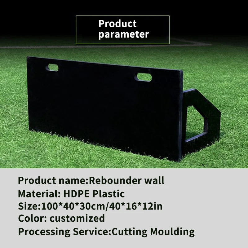 Soccer Wall Rebounder Board — Portable, Non-Slip, for Passing & Shooting Accuracy Training