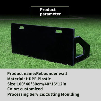 Soccer Wall Rebounder Board — Portable, Non-Slip, for Passing & Shooting Accuracy Training