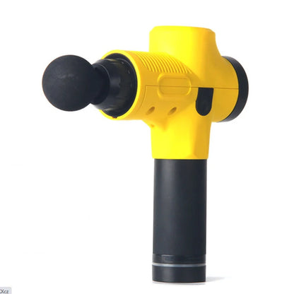 Percussion Massage Gun — 30 Speed Settings, 6 Heads, 3h Battery, Deep Tissue Muscle Recovery
