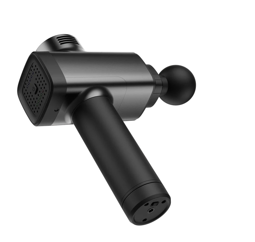 Deep Tissue Massage Gun — 5 Speed Settings, 12mm Stroke, 2600mAh Battery, Aluminum + ABS, 1-Year Warranty