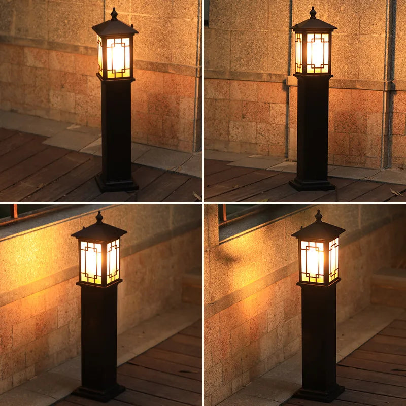 Vecli IP65 Outdoor Lawn Lamp — Aluminum, E27 Base, 85–265V, Garden Path & Landscape Light, CE Certified