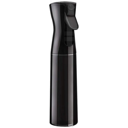 360° Continuous Fine Mist Spray Bottle — 0.3mm Nozzle, PET Plastic, 160ml to 500ml, Hair & Multi-Use