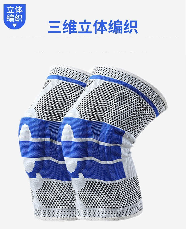 Sports Knee Pads — Spring Support & Compression for Basketball, Running & Outdoor