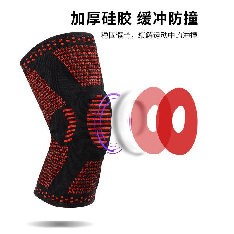 Sports Knee Pads — Spring Support & Compression for Basketball, Running & Outdoor