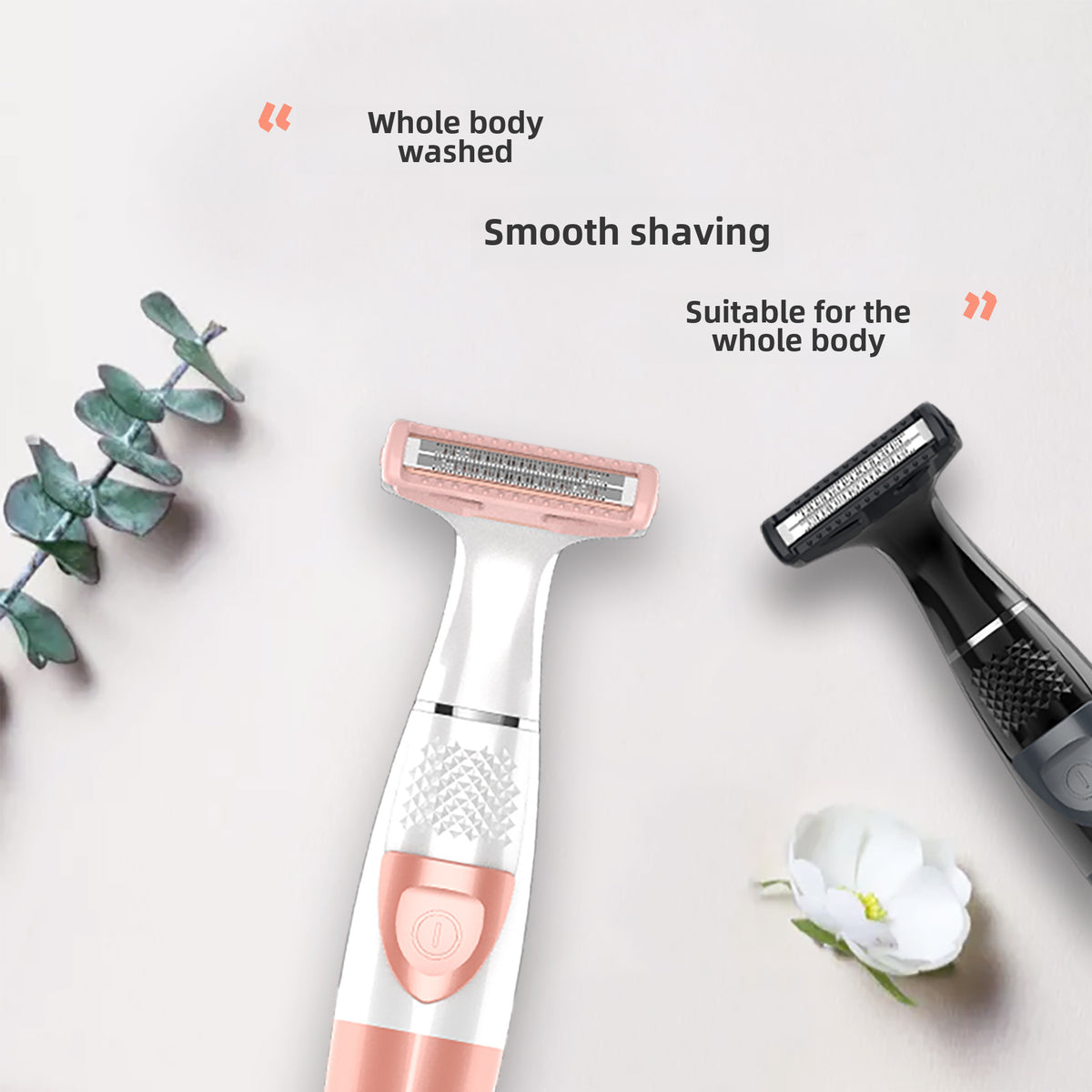 SF-2100 Electric Body Shaver — Dry & Wet, Full Body Washable, DC Motor, for Men & Women