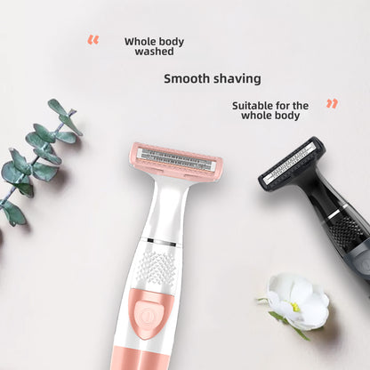 SF-2100 Electric Body Shaver — Dry & Wet, Full Body Washable, DC Motor, for Men & Women
