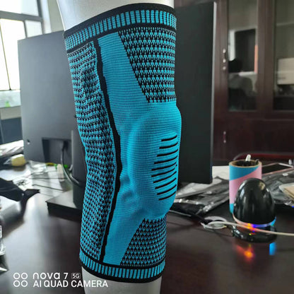 Sports Knee Pads — Spring Support & Compression for Basketball, Running & Outdoor