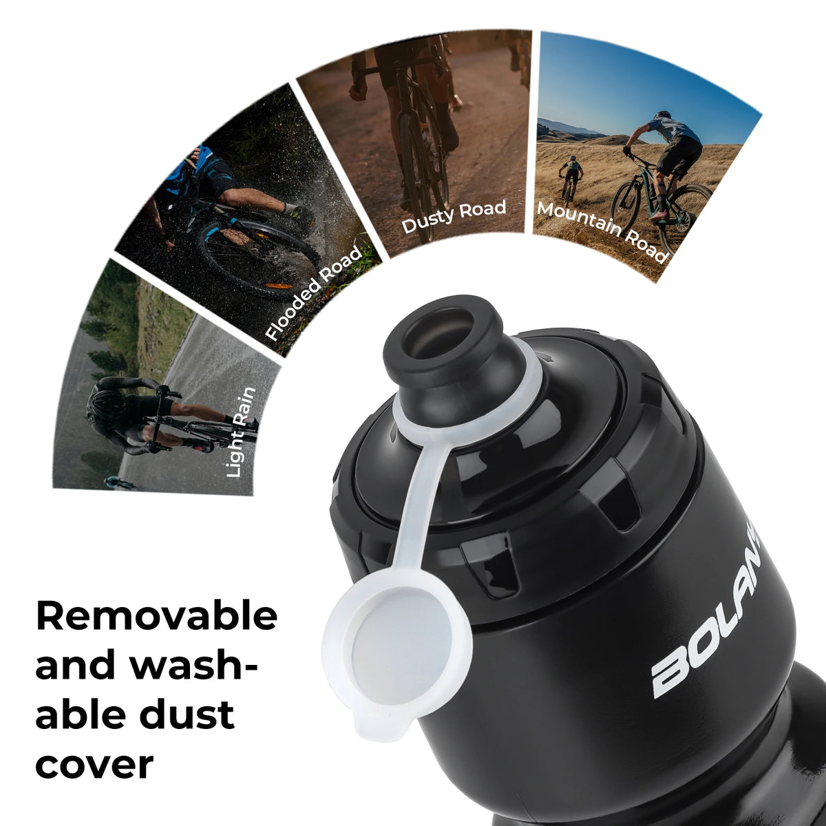 750ml Squeeze Sports Water Bottle — PP5 Plastic, Leak-Proof Lid, Cycling & Outdoor Use