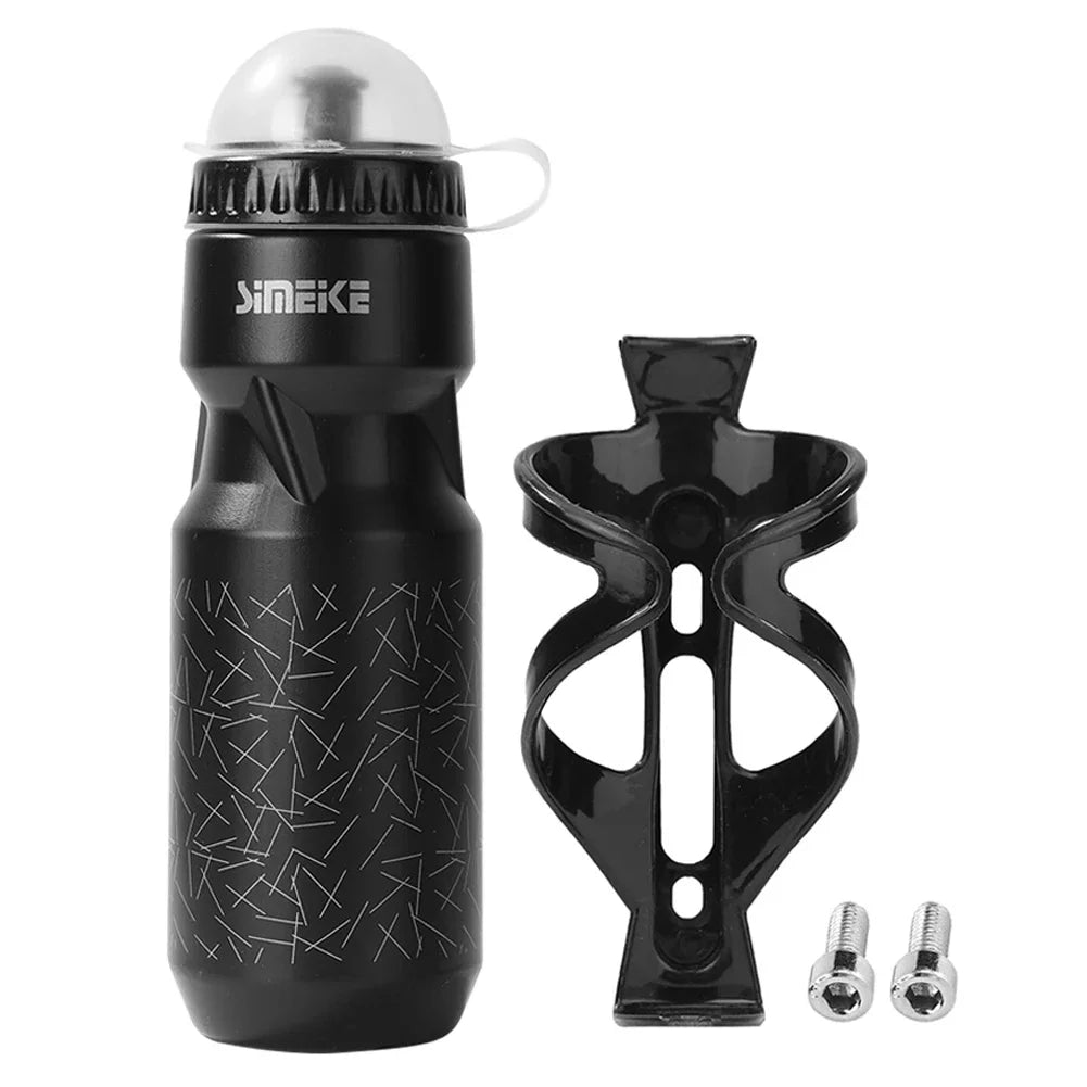 750ml MTB Cycling Water Bottle — BPA-Free PP, Squeeze & Spray, 53mm Wide Mouth