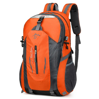 TOMSHOO 40L Ripstop Nylon Hiking Backpack — Waterproof, Breathable Mesh Back, Trekking Pole Loops, 4 Colors