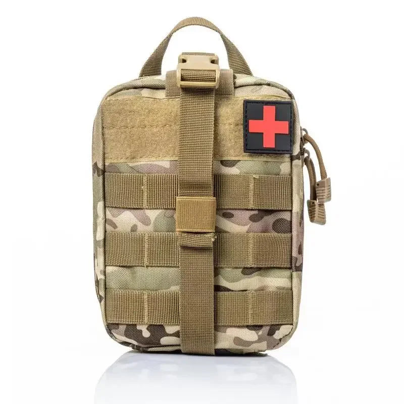MOLLE IFAK Trauma Pouch — Tactical First Aid Bag for Camping, Hiking & Emergency Preparedness | Empty or Set