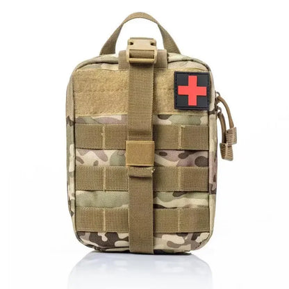 MOLLE IFAK Trauma Pouch — Tactical First Aid Bag for Camping, Hiking & Emergency Preparedness | Empty or Set