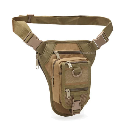 Tactical Drop Leg Bags Men Women Outdoor Hiking Shooting Hunting Waist Pack Adjustable Strap Motorcycle Riding Bag