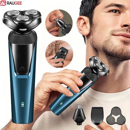 Electric Shaver for Men Beard Trimmer Men's Electric Razor Electric Shaving Machine Rechargeable Hair Clipper Nose Hair Trimmer