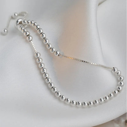 BFCLUB 925 Sterling Silver Bracelet — Zircon, Adjustable, Handmade, Allergy-Free, Gift for Her