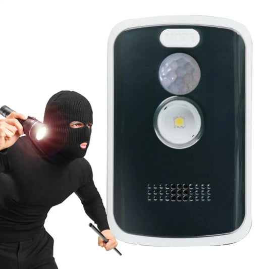 125dB PIR Motion Sensor Alarm — 3 Modes, 3–5m Range, Camping & Home Perimeter Security, 3-Year Standby
