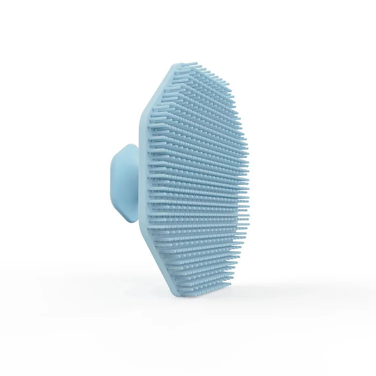 Silicone Face Scrubber Brush — Deep Pore Cleansing, Quick Foam, Non-Electric, All Skin Types