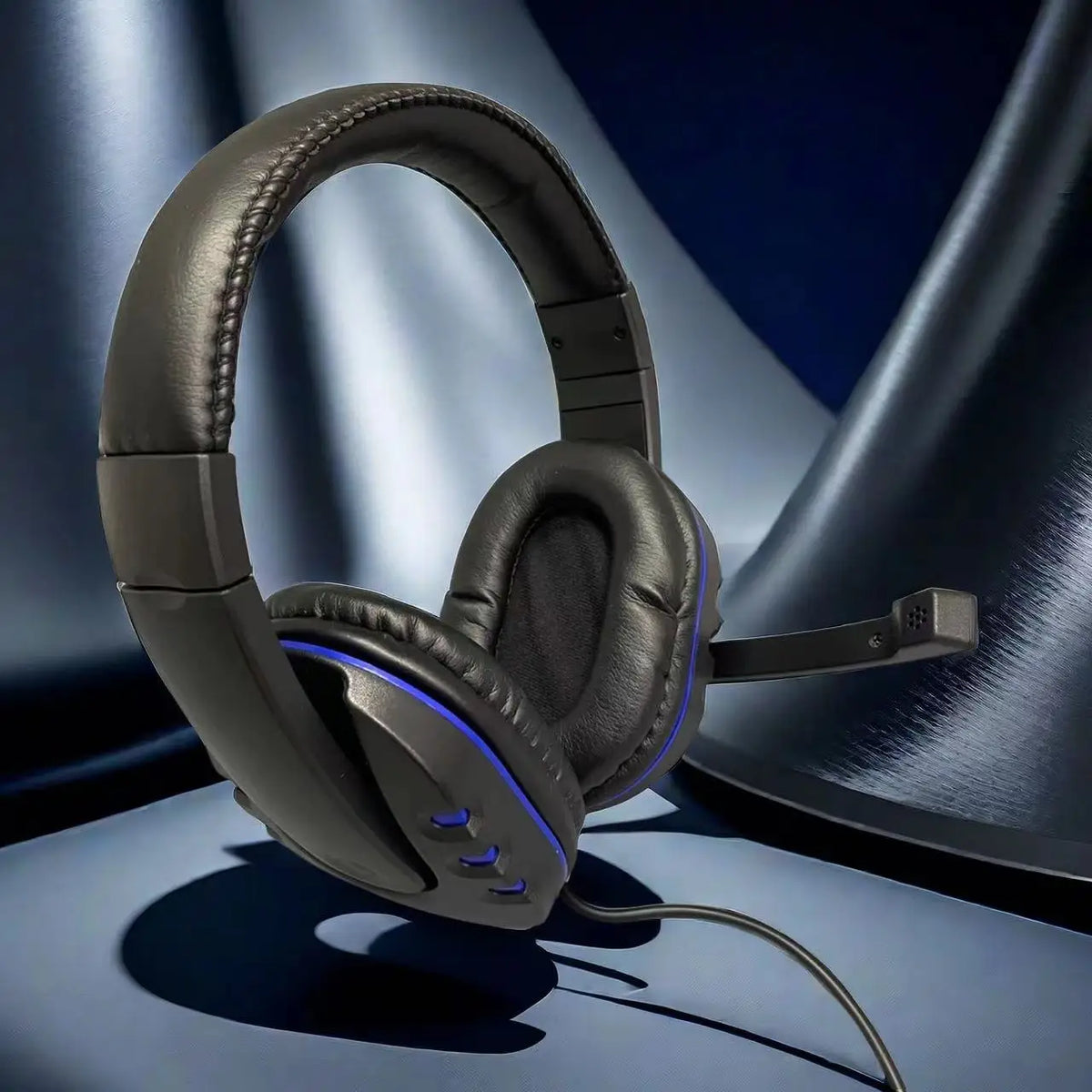 7260 Wired Headphones with Microphone — Multi-Use, 3.5mm, PS4/PS5/Xbox/PC Compatible