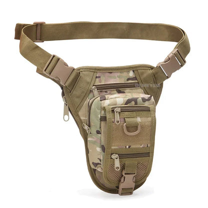 Tactical Drop Leg Bags Men Women Outdoor Hiking Shooting Hunting Waist Pack Adjustable Strap Motorcycle Riding Bag