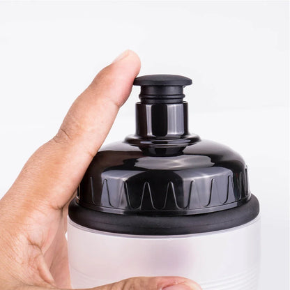 750ml MTB Cycling Water Bottle — BPA-Free PP, Squeeze & Spray, 53mm Wide Mouth