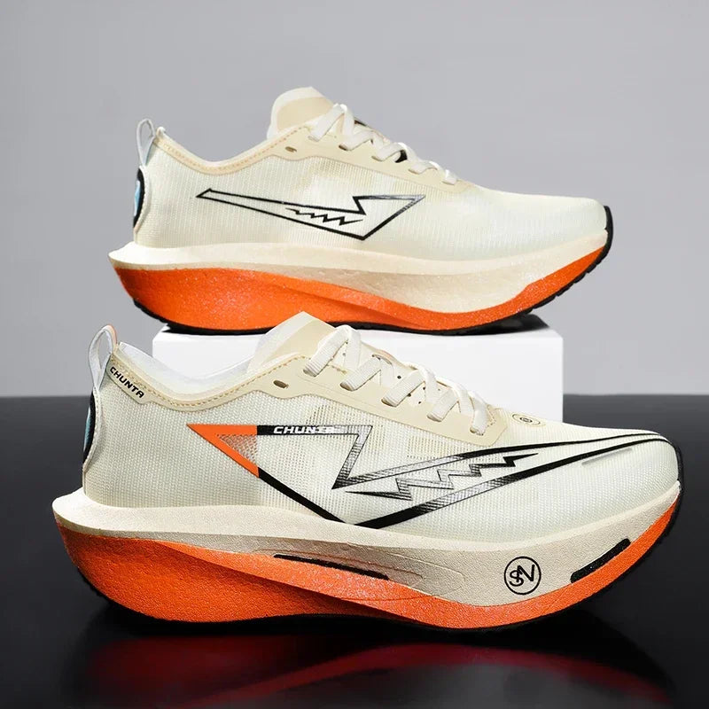 SNORW Men’s Casual Sports Sneaker — Breathable Cotton Upper, EVA Sole, Mid-Cut, 5 Colors, EU 36–44