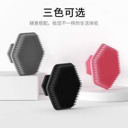 Silicone Face Scrubber Brush — Deep Pore Cleansing, Quick Foam, Non-Electric, All Skin Types
