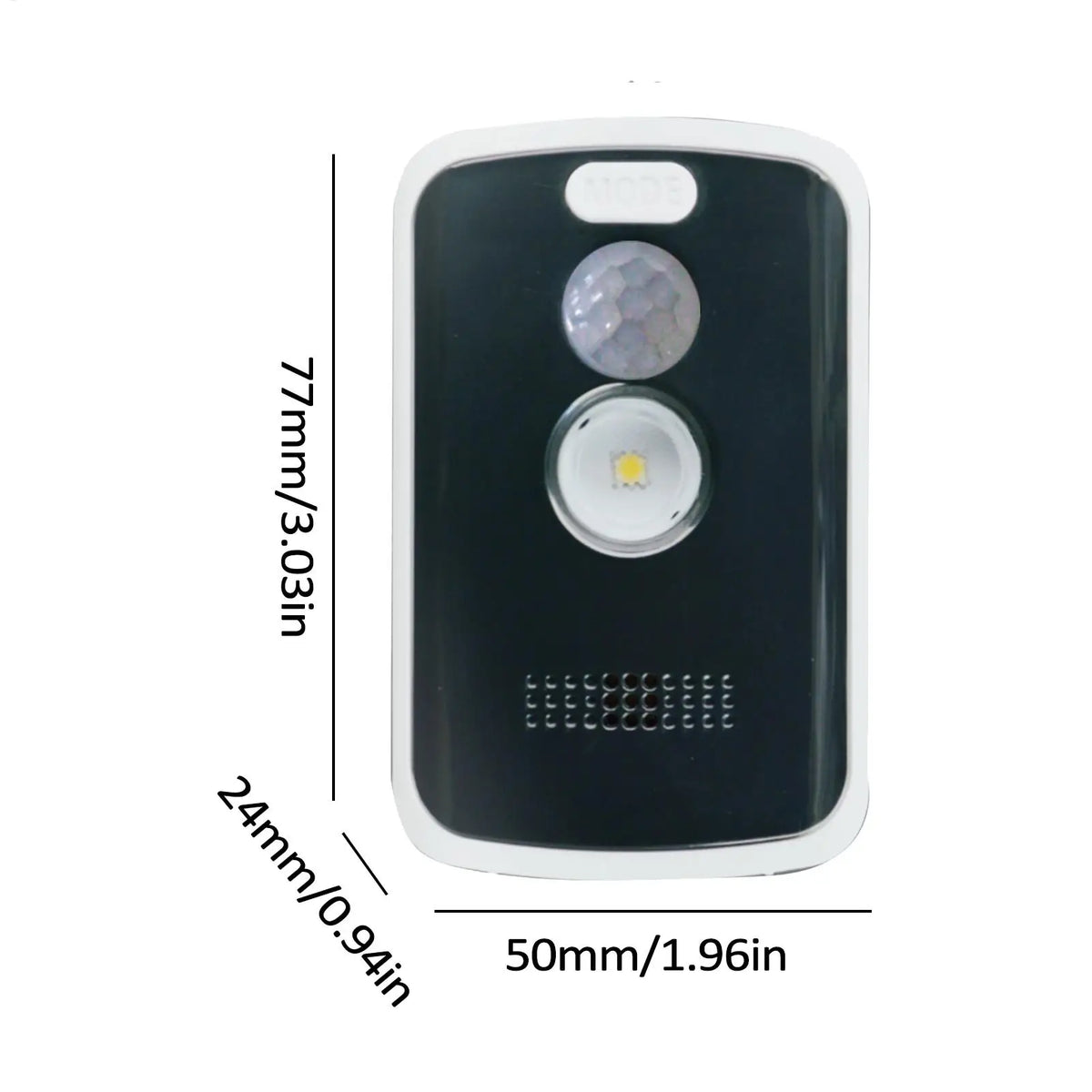 125dB PIR Motion Sensor Alarm — 3 Modes, 3–5m Range, Camping & Home Perimeter Security, 3-Year Standby