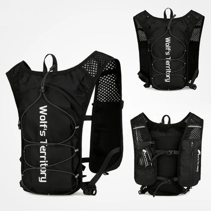 Running Hydration Vest Backpack — Ultralight Nylon, Reflective, Trail & Marathon, 4 Colors