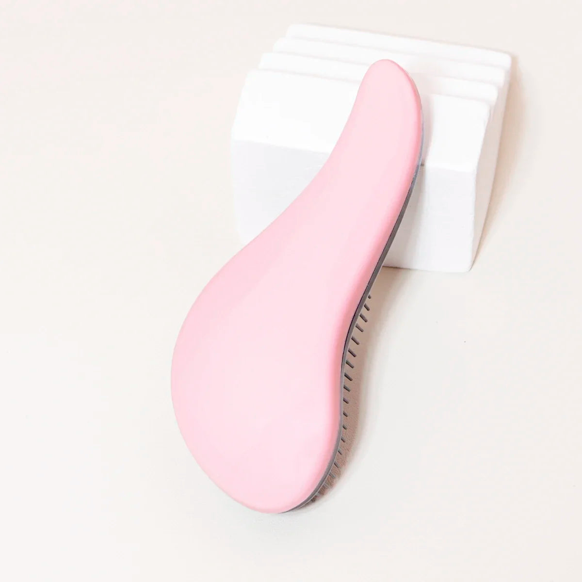 Loop Bristle Detangling Hair Brush — Anti-Static, Wet & Curly Hair, Wigs & Real Hair, 3 Colors