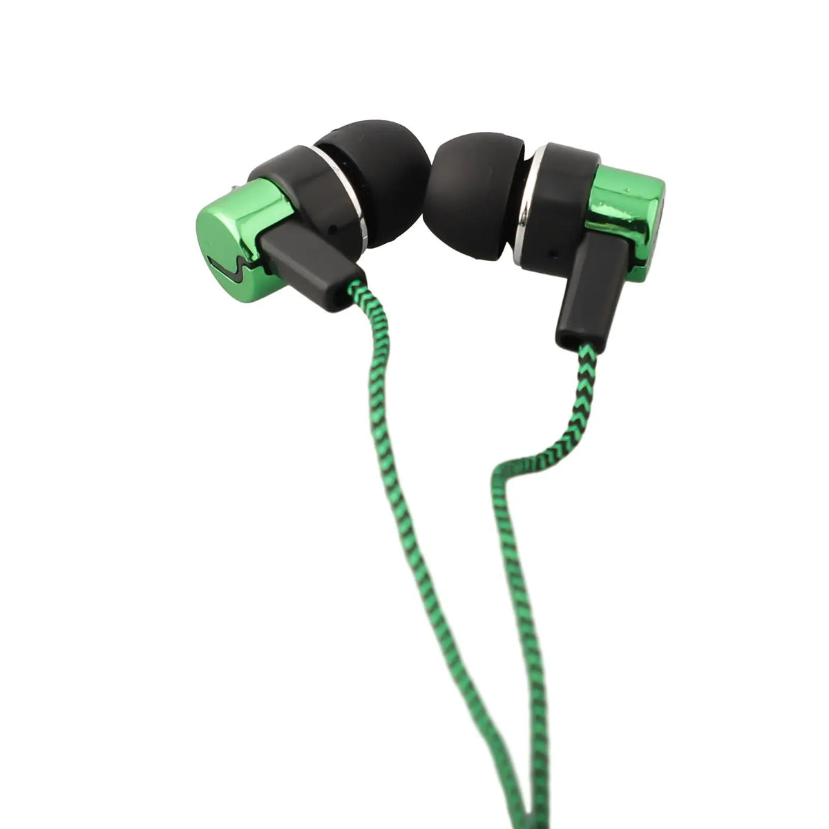 3.5mm Wired In-Ear Earbuds — Bass Stereo, Noise Isolating, Built-in Mic, 5 Colors