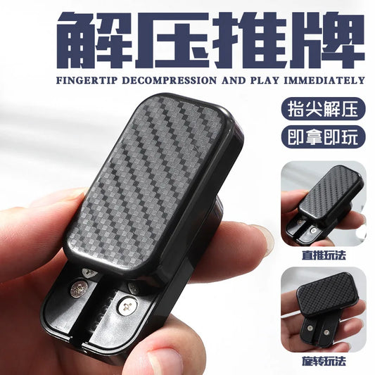 EDC Push Card Fidget Toy — Satisfying Fingertip Stress Relief for Adults & Teens