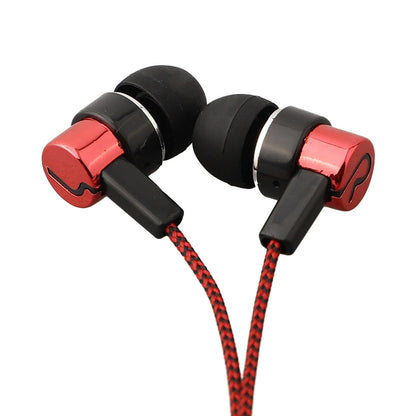 3.5mm Wired In-Ear Earbuds — Bass Stereo, Noise Isolating, Built-in Mic, 5 Colors