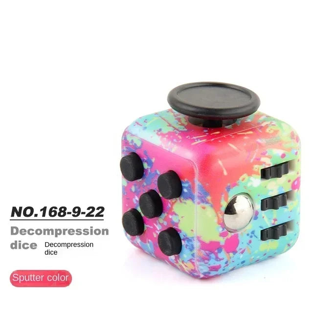 Fidget Cube — Satisfying Decompression Dice for Stress, Anxiety & ADHD Relief