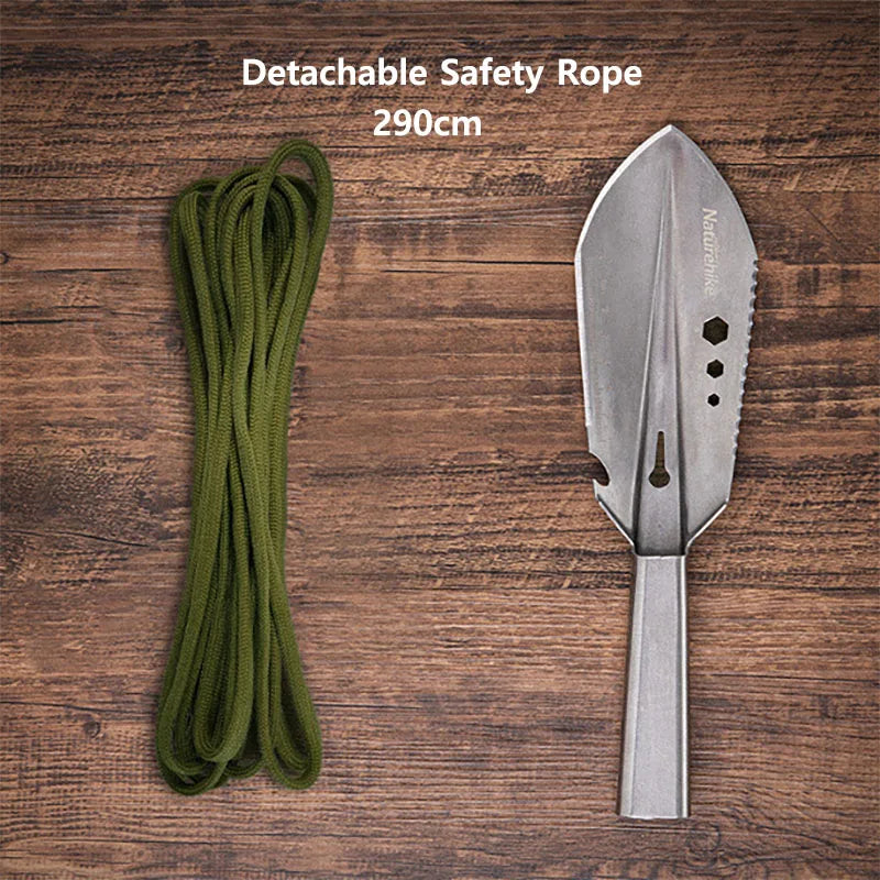 Multifunctional Tactical Camping Shovel — Steel, Foldable, Survival & Emergency Tool, Bushcraft & Hiking