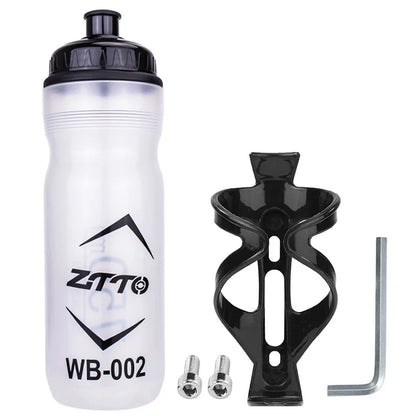 750ml MTB Cycling Water Bottle — BPA-Free PP, Squeeze & Spray, 53mm Wide Mouth