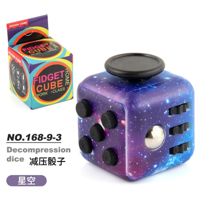 Fidget Cube — Satisfying Decompression Dice for Stress, Anxiety & ADHD Relief
