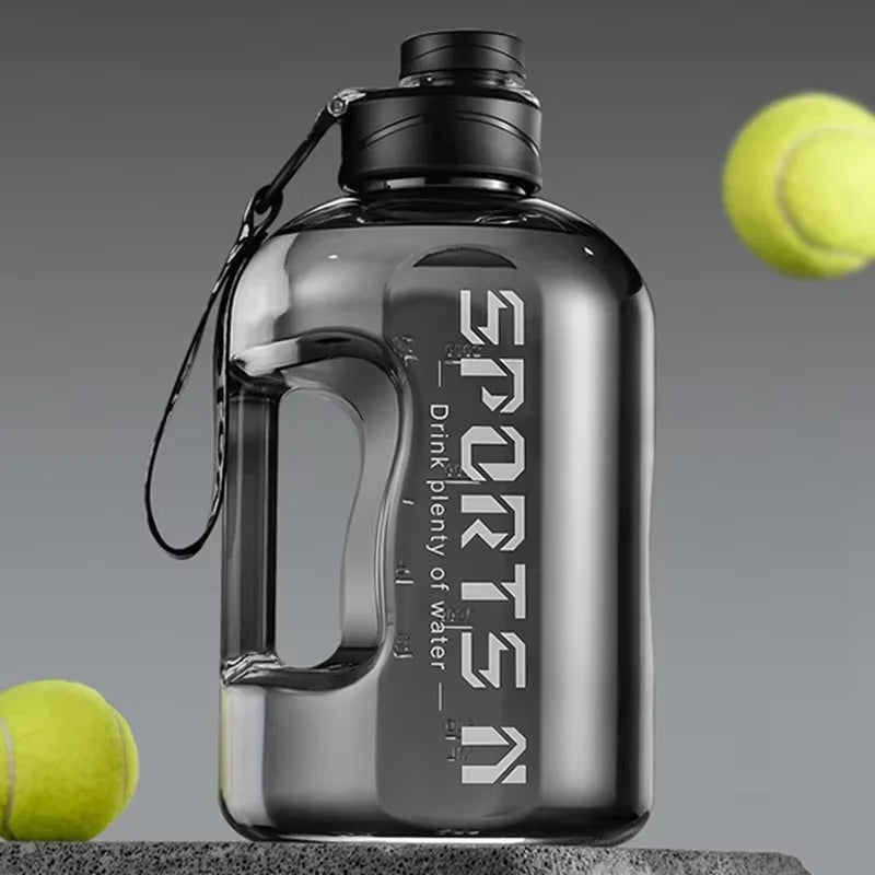 Large Capacity Water Bottle — 1.7L or 2.7L, BPA-Free Tritan, Gym, Hiking & Travel
