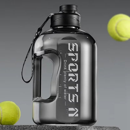 Large Capacity Water Bottle — 1.7L or 2.7L, BPA-Free Tritan, Gym, Hiking & Travel
