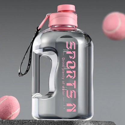 Large Capacity Water Bottle — 1.7L or 2.7L, BPA-Free Tritan, Gym, Hiking & Travel