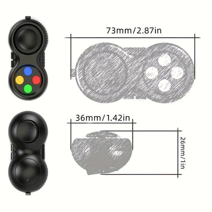 8-in-1 Fidget Pad — Stress & Anxiety Relief Toy for Kids and Adults
