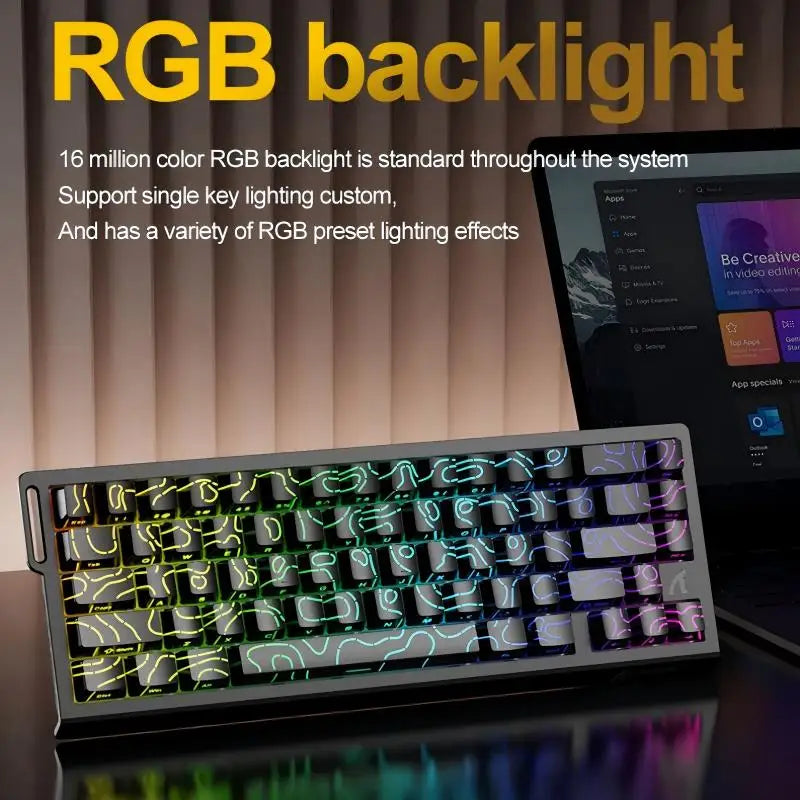 Attack Shark X68HE Magnetic Gaming Keyboard — 8000Hz Polling, 0.01mm Rapid Trigger, PBT Keycaps