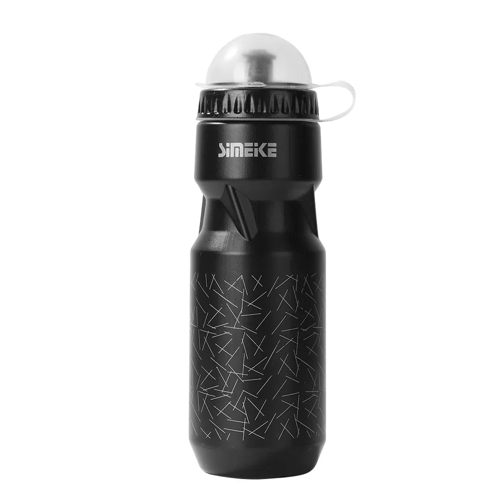 750ml MTB Cycling Water Bottle — BPA-Free PP, Squeeze & Spray, 53mm Wide Mouth