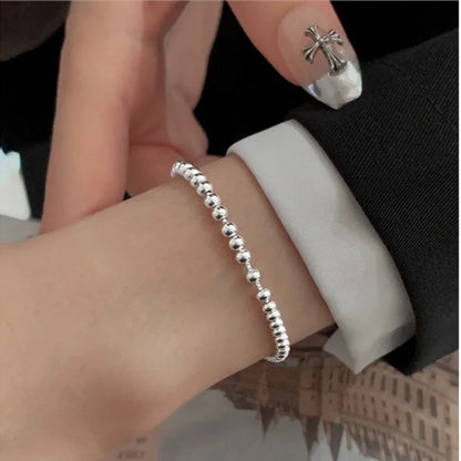BFCLUB 925 Sterling Silver Bracelet — Zircon, Adjustable, Handmade, Allergy-Free, Gift for Her