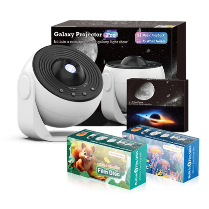 Galaxy Projector Pro — 25-in-1 Star & Ocean Projector for Bedroom, Kids & Adults